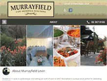 Tablet Screenshot of murrayfield.co.nz